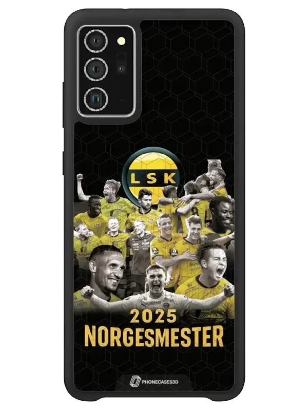 Lillestrøm Mobildeksel Norgesmester Spillere- Samsung